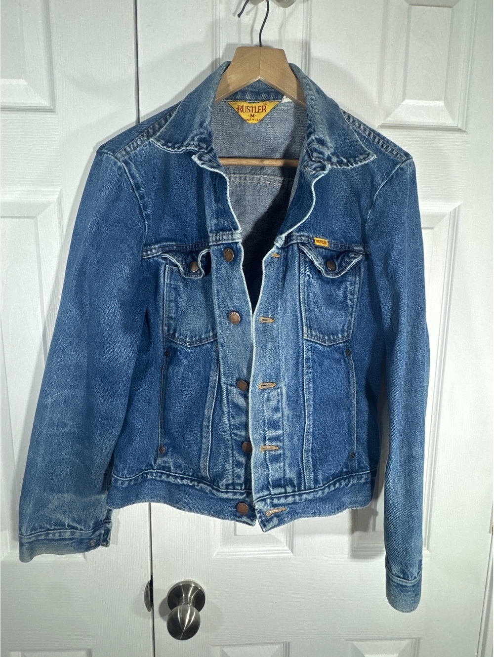 Rustler Classic Blue Denim Jacket Medium